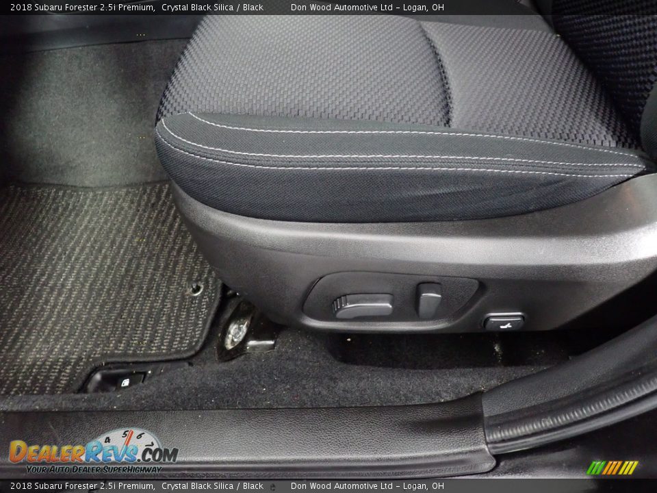 2018 Subaru Forester 2.5i Premium Crystal Black Silica / Black Photo #22