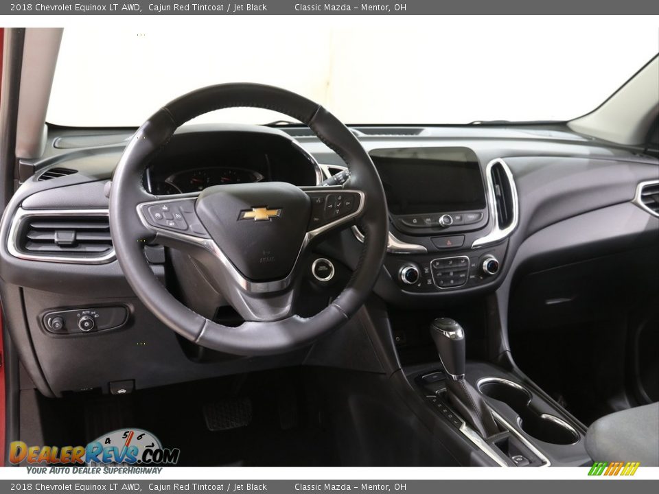 2018 Chevrolet Equinox LT AWD Cajun Red Tintcoat / Jet Black Photo #6