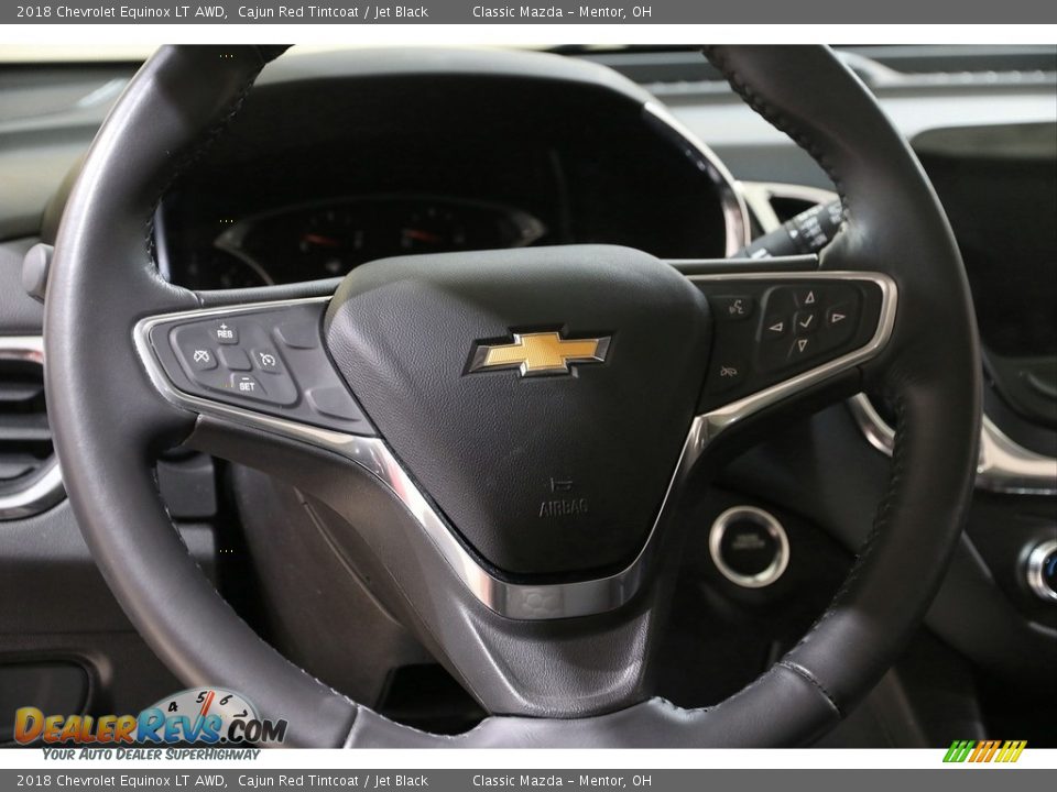 2018 Chevrolet Equinox LT AWD Cajun Red Tintcoat / Jet Black Photo #7