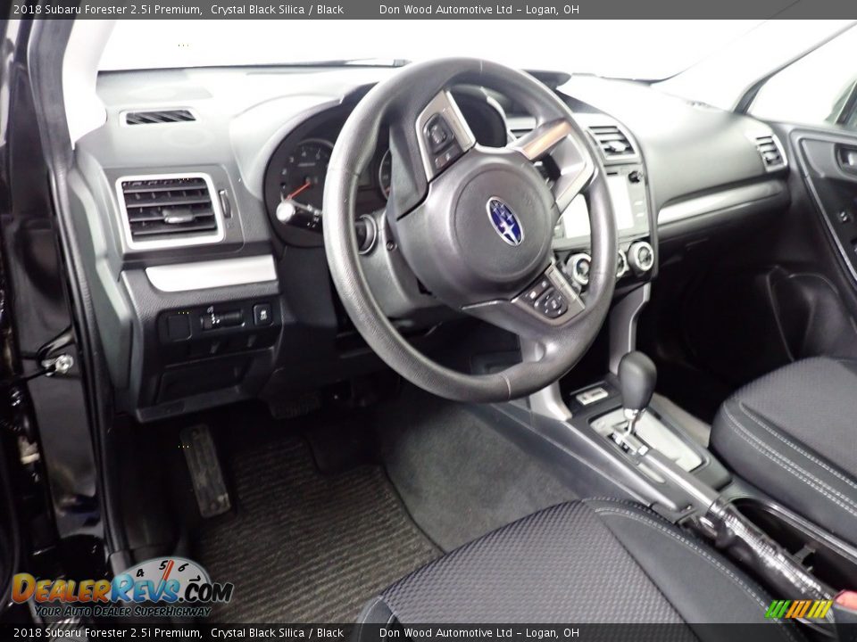 2018 Subaru Forester 2.5i Premium Crystal Black Silica / Black Photo #24