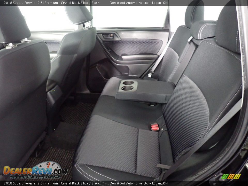 2018 Subaru Forester 2.5i Premium Crystal Black Silica / Black Photo #27