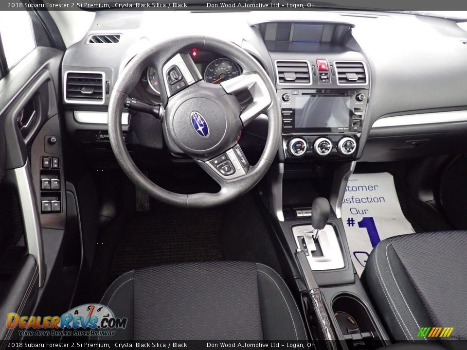 2018 Subaru Forester 2.5i Premium Crystal Black Silica / Black Photo #28