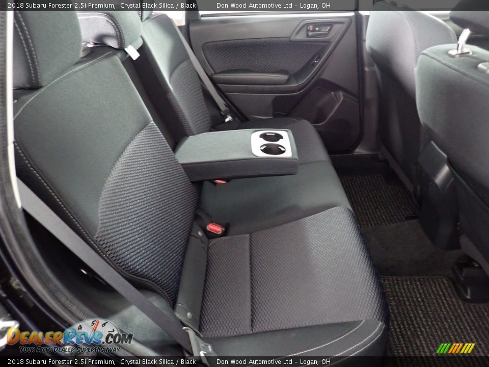 2018 Subaru Forester 2.5i Premium Crystal Black Silica / Black Photo #30