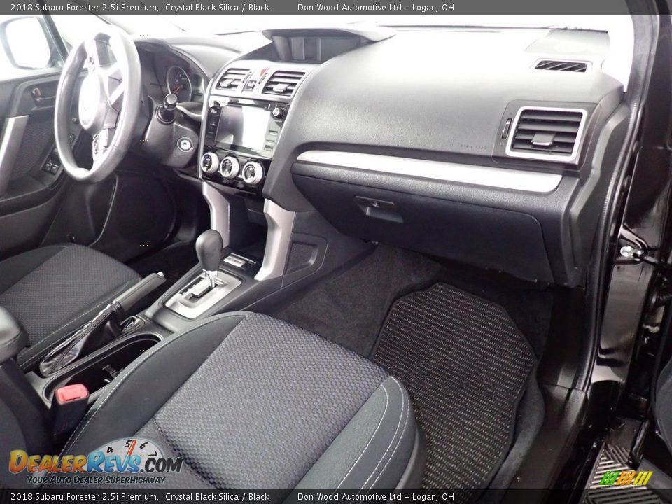 2018 Subaru Forester 2.5i Premium Crystal Black Silica / Black Photo #33