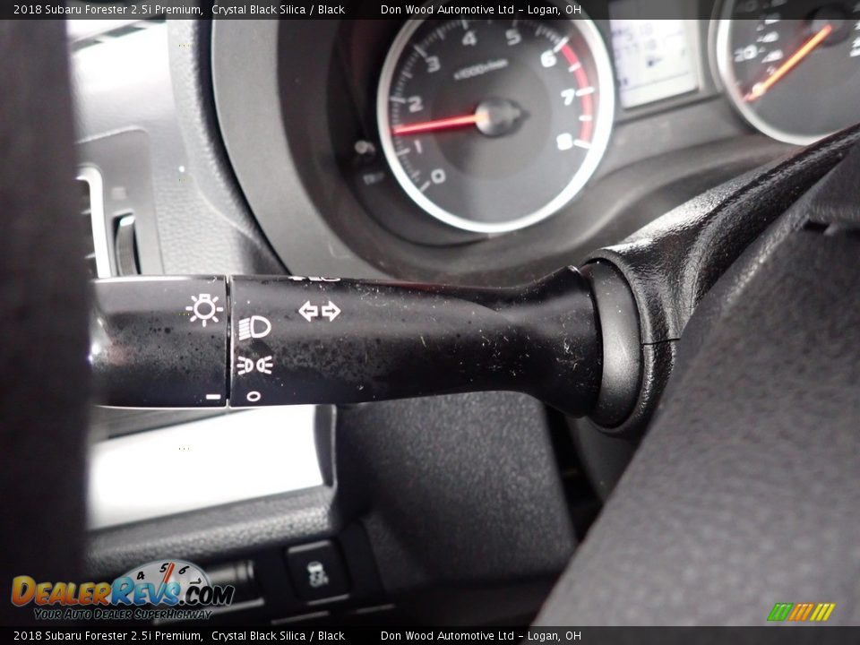 2018 Subaru Forester 2.5i Premium Crystal Black Silica / Black Photo #36