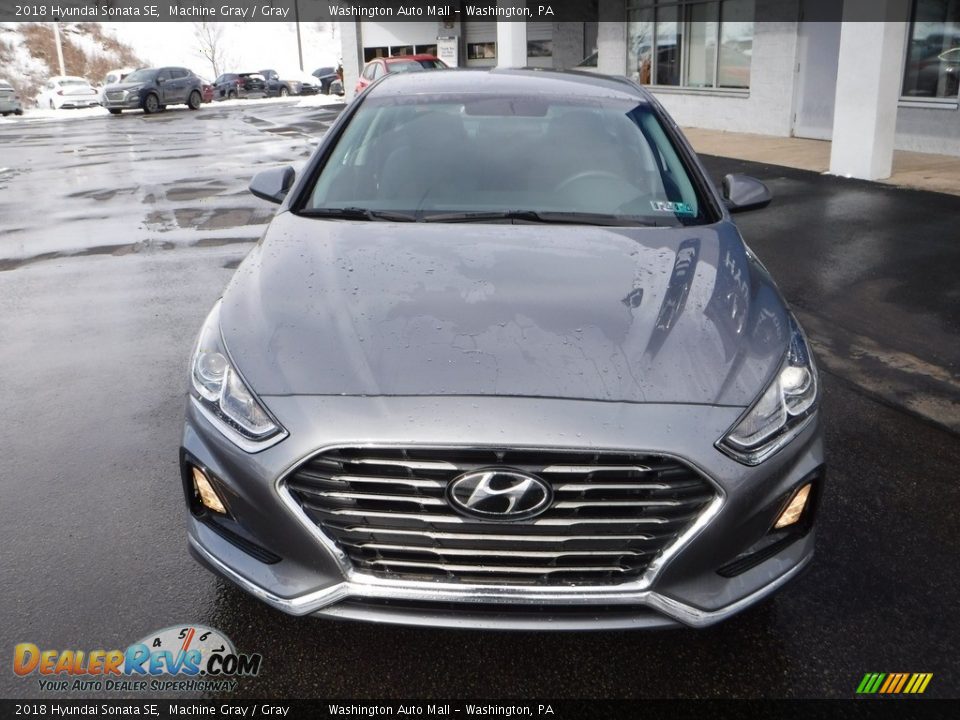 2018 Hyundai Sonata SE Machine Gray / Gray Photo #4