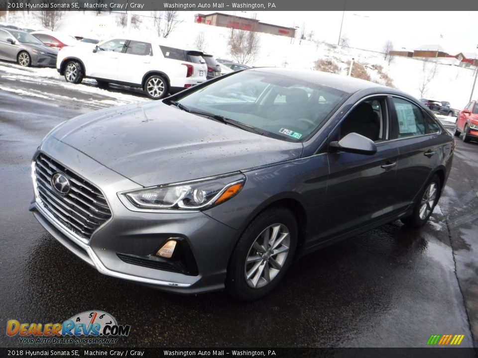 2018 Hyundai Sonata SE Machine Gray / Gray Photo #5