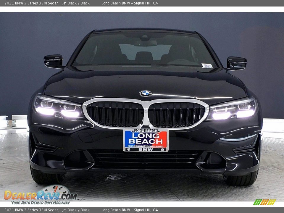 2021 BMW 3 Series 330i Sedan Jet Black / Black Photo #2