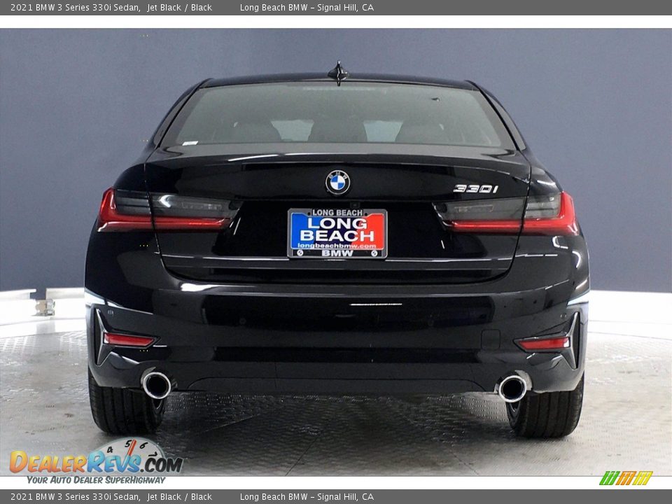 2021 BMW 3 Series 330i Sedan Jet Black / Black Photo #4