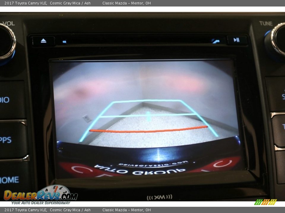 2017 Toyota Camry XLE Cosmic Gray Mica / Ash Photo #12