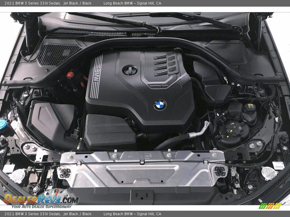 2021 BMW 3 Series 330i Sedan Jet Black / Black Photo #10