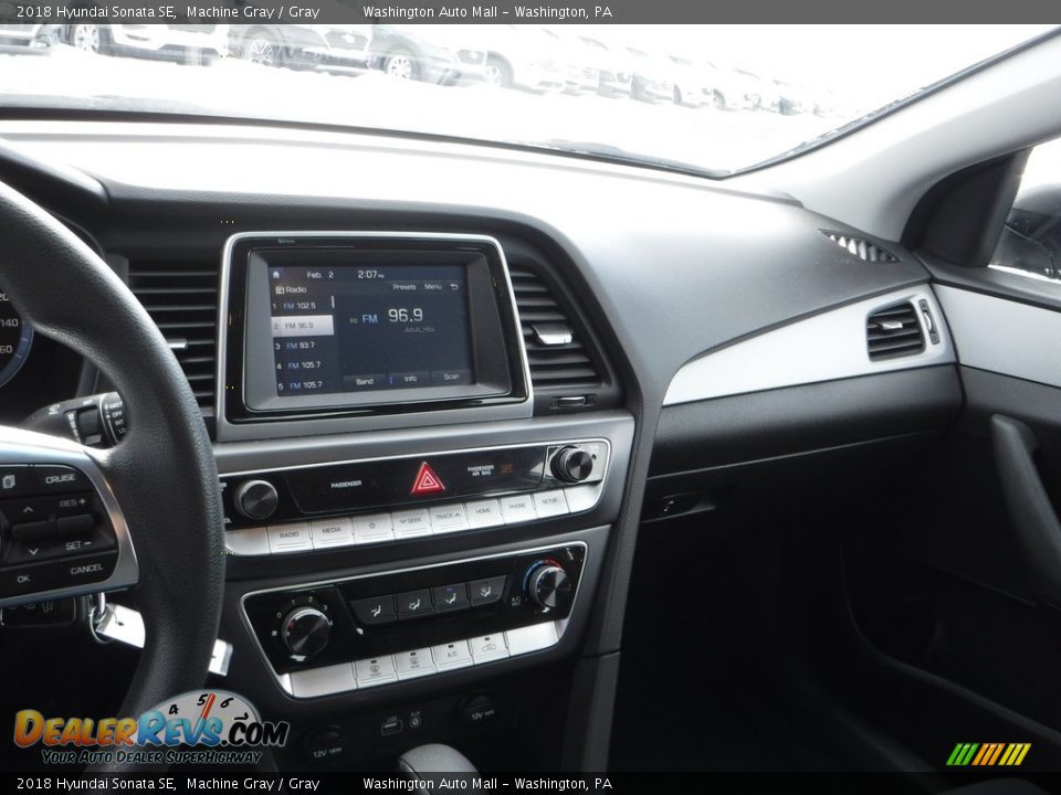 2018 Hyundai Sonata SE Machine Gray / Gray Photo #17