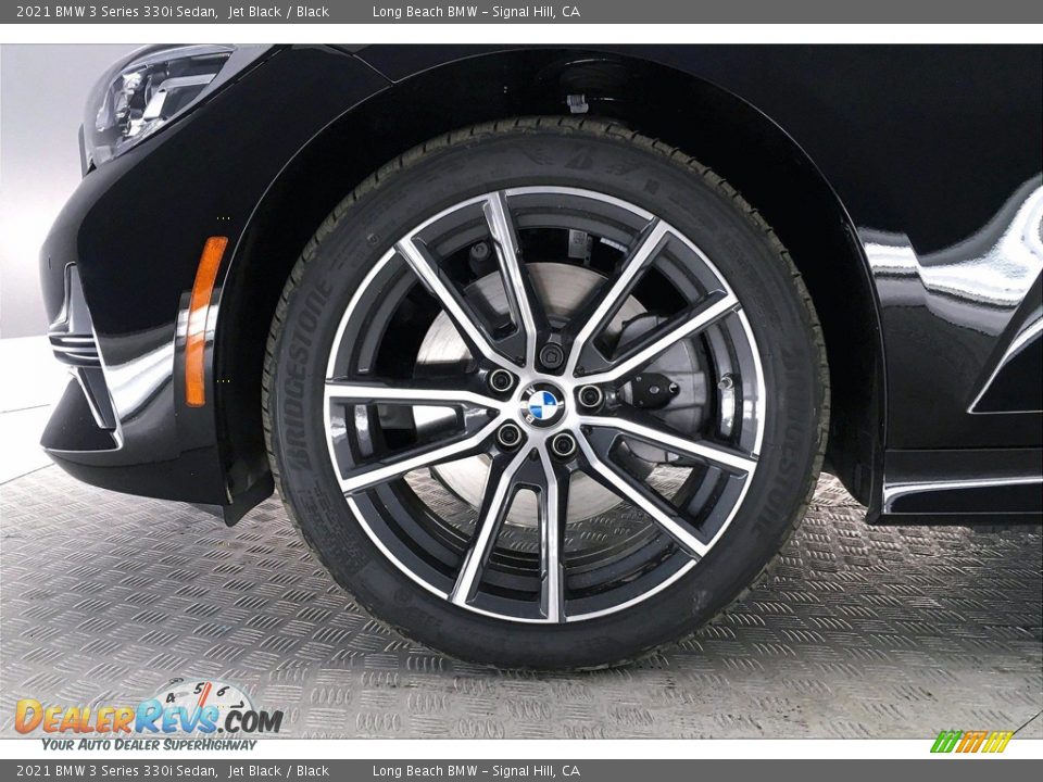 2021 BMW 3 Series 330i Sedan Jet Black / Black Photo #12