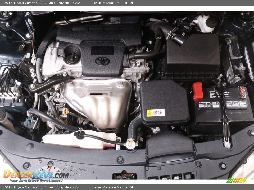 2017 Toyota Camry XLE Cosmic Gray Mica / Ash Photo #21