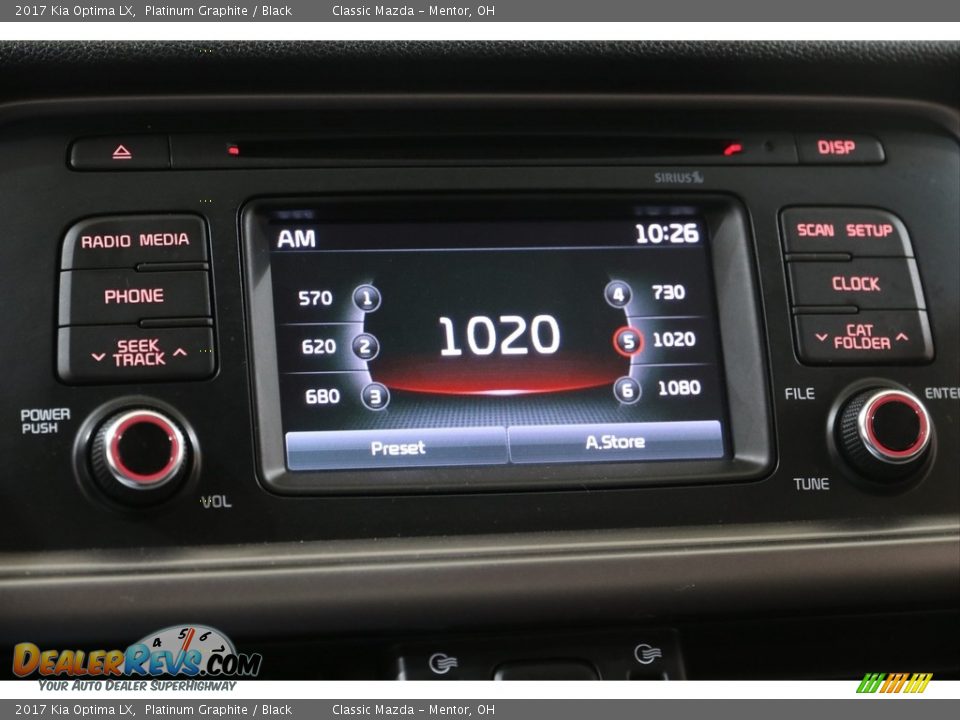 Audio System of 2017 Kia Optima LX Photo #10