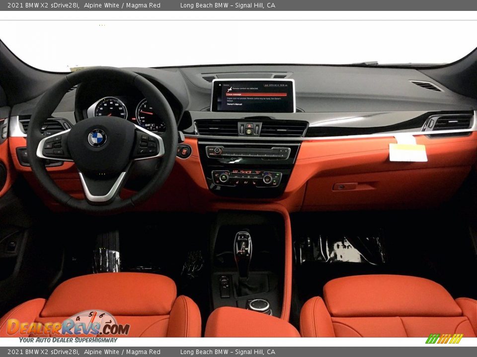 Magma Red Interior - 2021 BMW X2 sDrive28i Photo #5