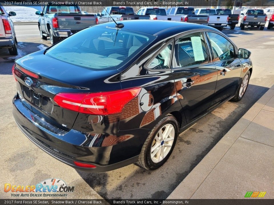 2017 Ford Focus SE Sedan Shadow Black / Charcoal Black Photo #32