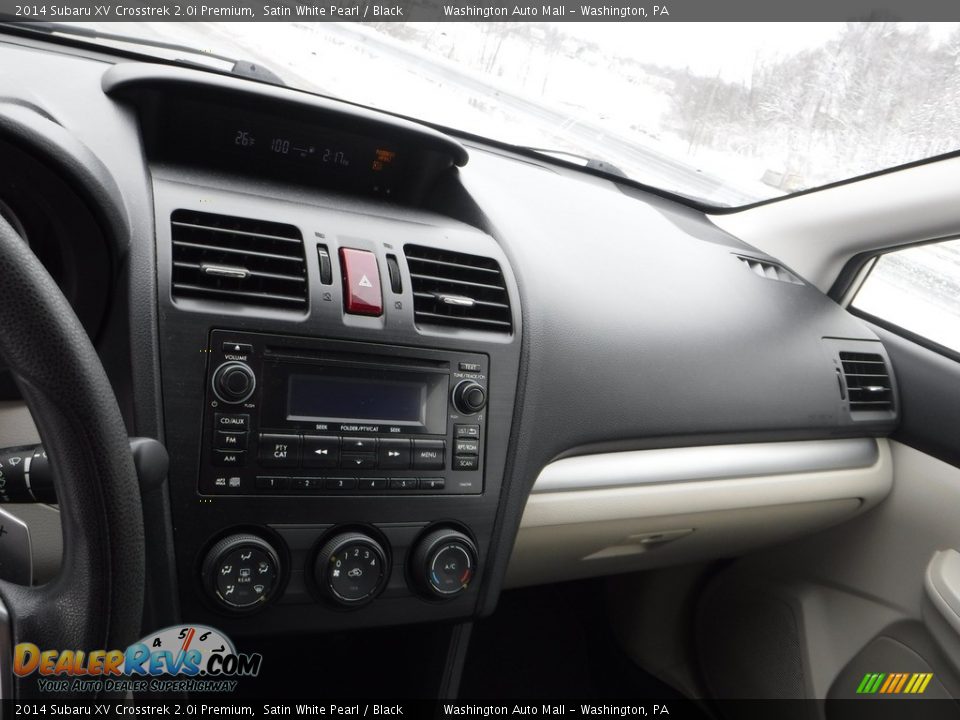 2014 Subaru XV Crosstrek 2.0i Premium Satin White Pearl / Black Photo #3
