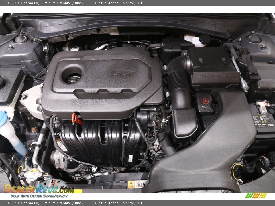 2017 Kia Optima LX 2.4 Liter GDI DOHC 16-Valve CVVT 4 Cylinder Engine Photo #18