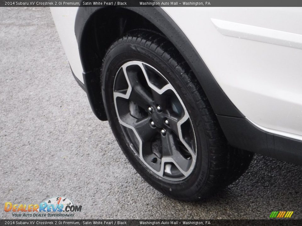 2014 Subaru XV Crosstrek 2.0i Premium Satin White Pearl / Black Photo #7