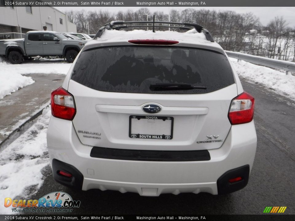 2014 Subaru XV Crosstrek 2.0i Premium Satin White Pearl / Black Photo #12