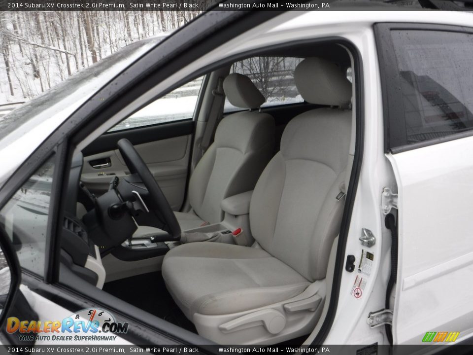 2014 Subaru XV Crosstrek 2.0i Premium Satin White Pearl / Black Photo #15