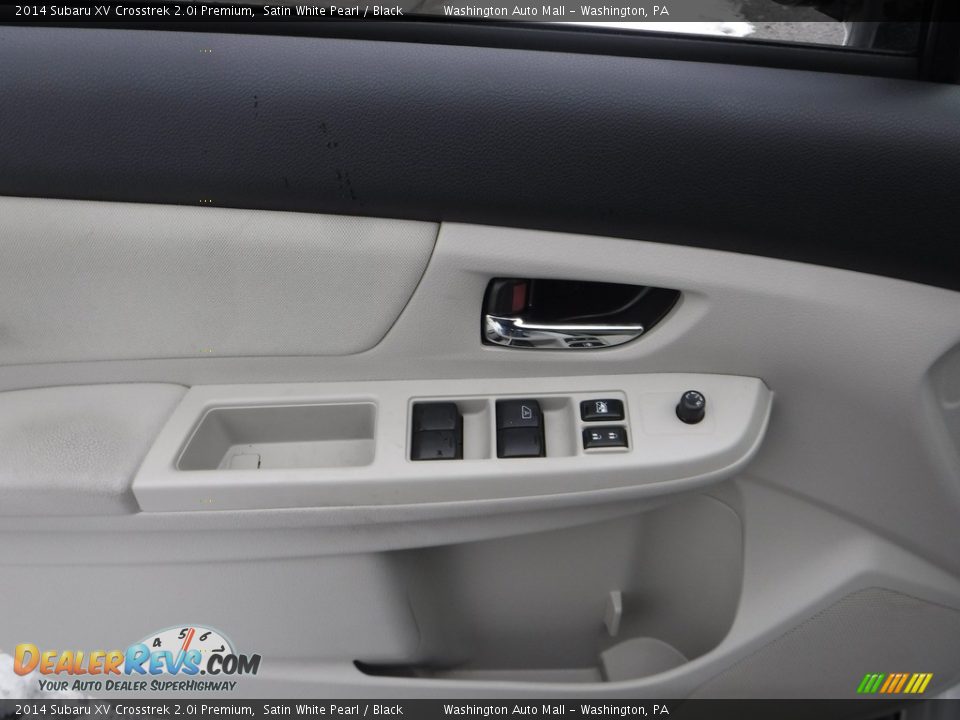 2014 Subaru XV Crosstrek 2.0i Premium Satin White Pearl / Black Photo #16