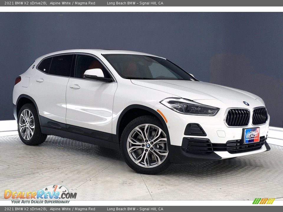 Alpine White 2021 BMW X2 sDrive28i Photo #19