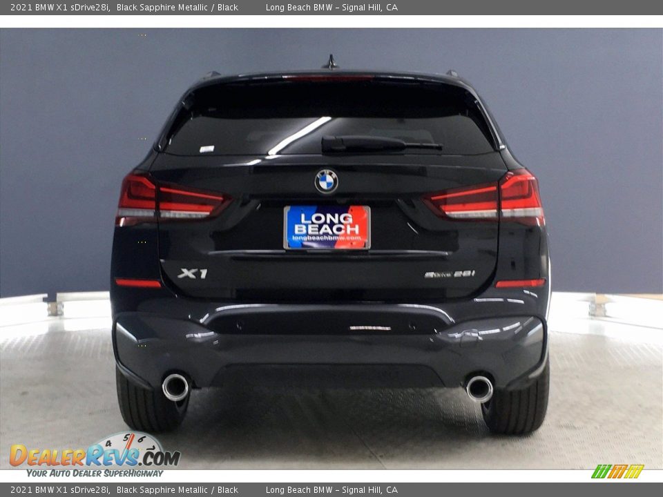 2021 BMW X1 sDrive28i Black Sapphire Metallic / Black Photo #4