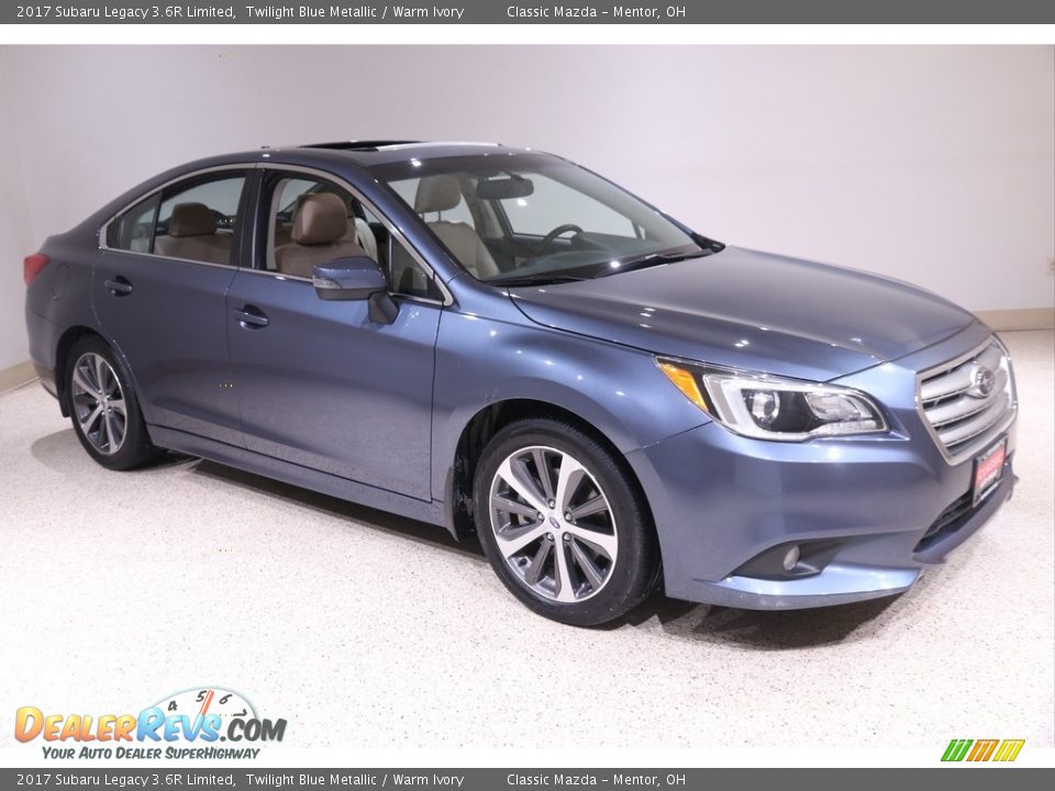 Twilight Blue Metallic 2017 Subaru Legacy 3.6R Limited Photo #1