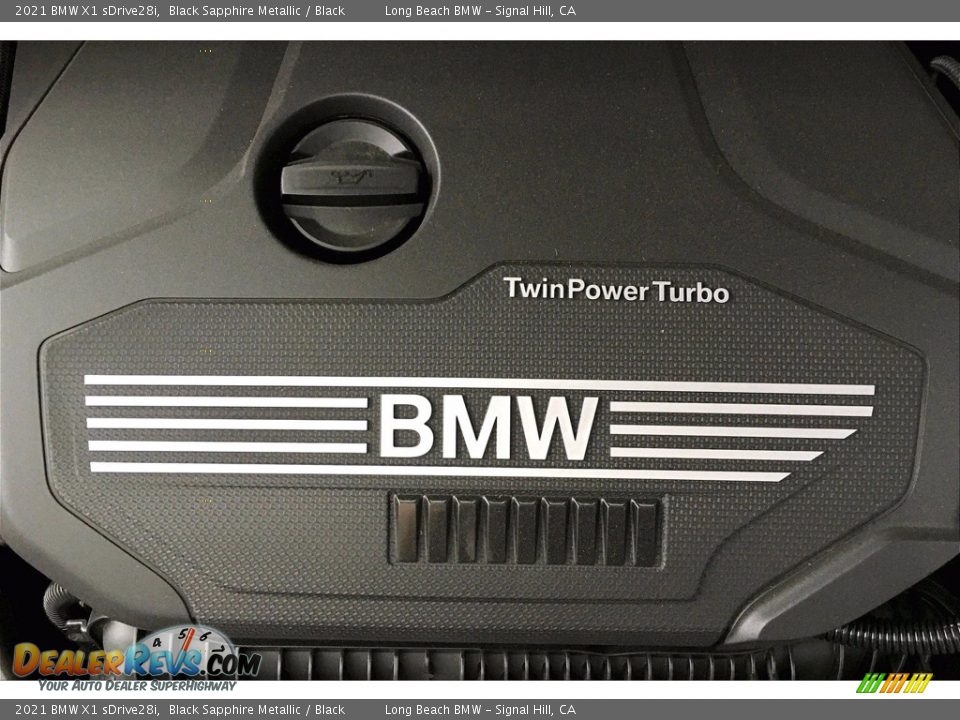 2021 BMW X1 sDrive28i Black Sapphire Metallic / Black Photo #11