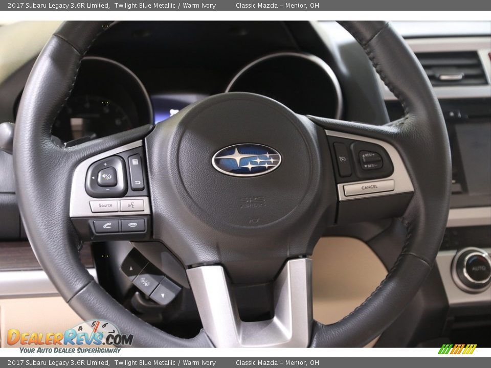 2017 Subaru Legacy 3.6R Limited Steering Wheel Photo #7