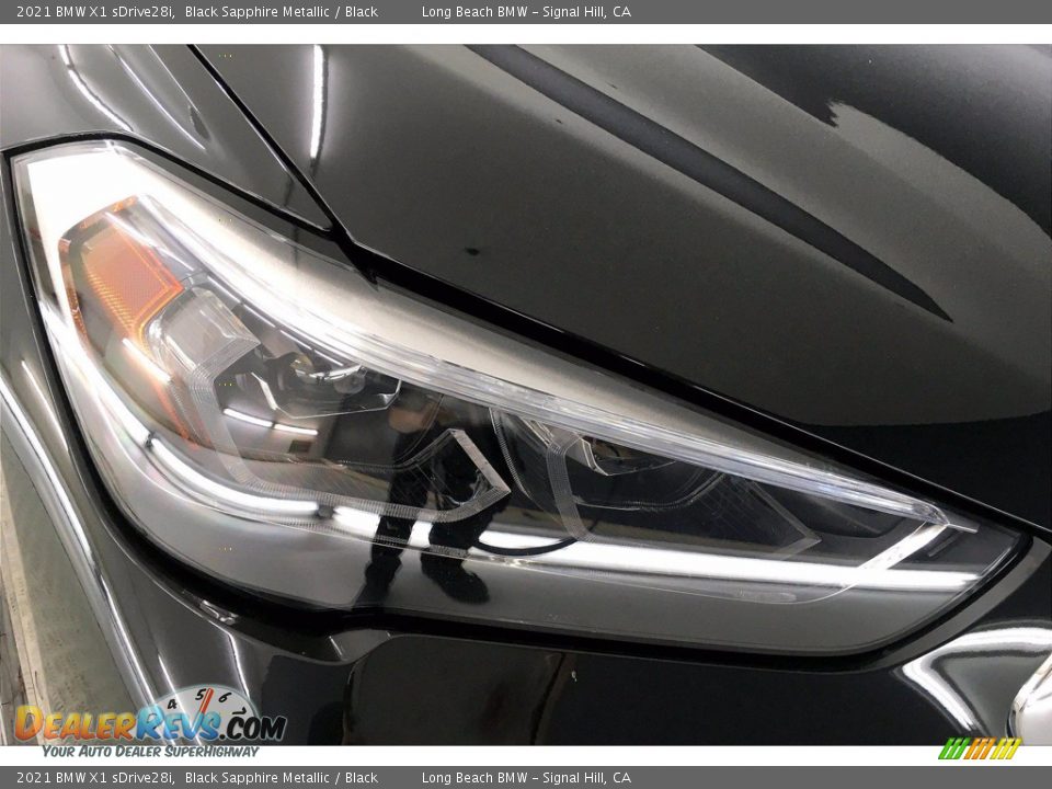2021 BMW X1 sDrive28i Black Sapphire Metallic / Black Photo #15