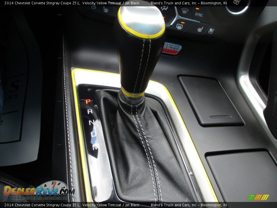 2014 Chevrolet Corvette Stingray Coupe Z51 Velocity Yellow Tintcoat / Jet Black Photo #21