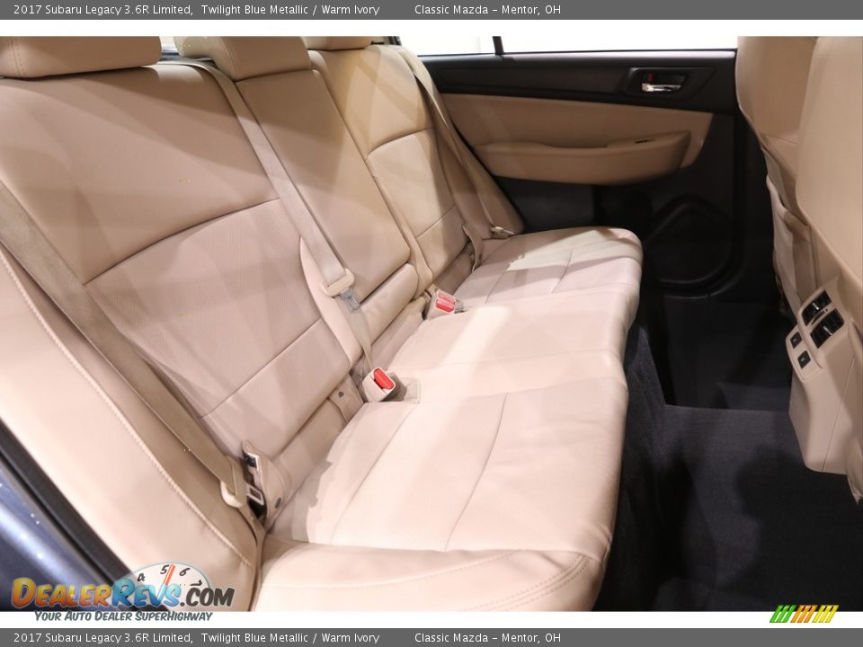 Rear Seat of 2017 Subaru Legacy 3.6R Limited Photo #16