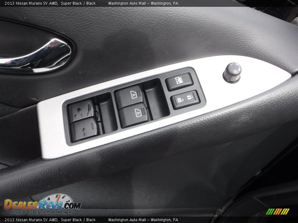 2013 Nissan Murano SV AWD Super Black / Black Photo #18