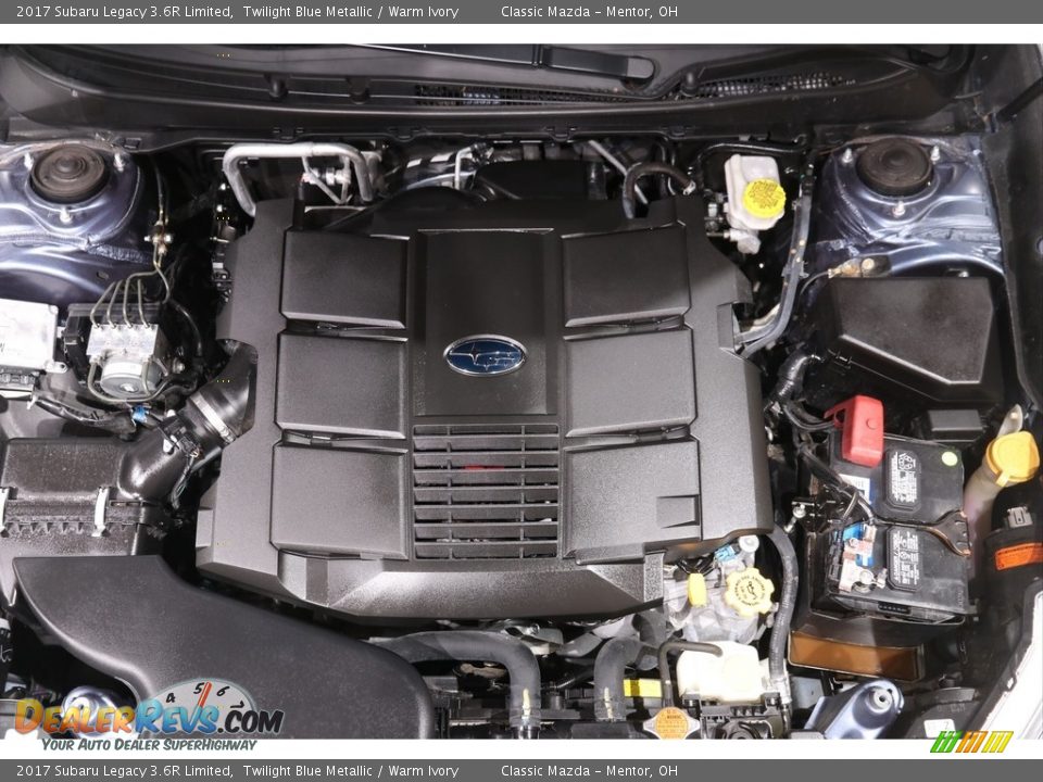 2017 Subaru Legacy 3.6R Limited 3.6 Liter DOHC 24-Valve VVT Flat 6 Cylinder Engine Photo #20