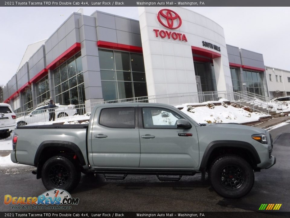 2021 Toyota Tacoma TRD Pro Double Cab 4x4 Lunar Rock / Black Photo #2