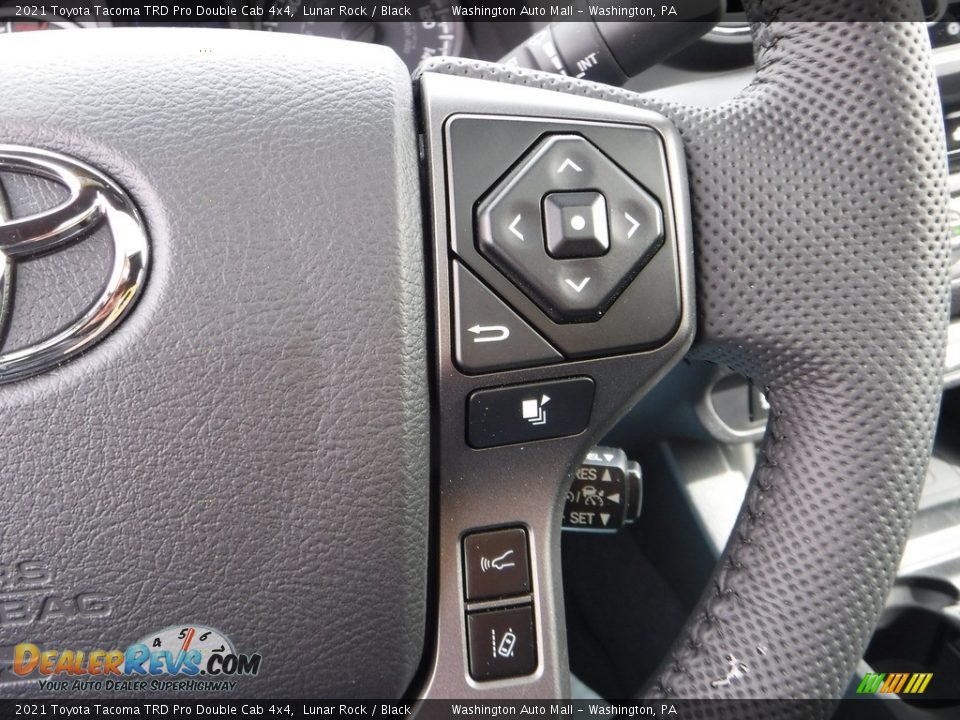 2021 Toyota Tacoma TRD Pro Double Cab 4x4 Steering Wheel Photo #9