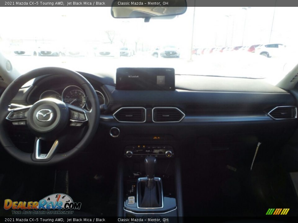 2021 Mazda CX-5 Touring AWD Jet Black Mica / Black Photo #3