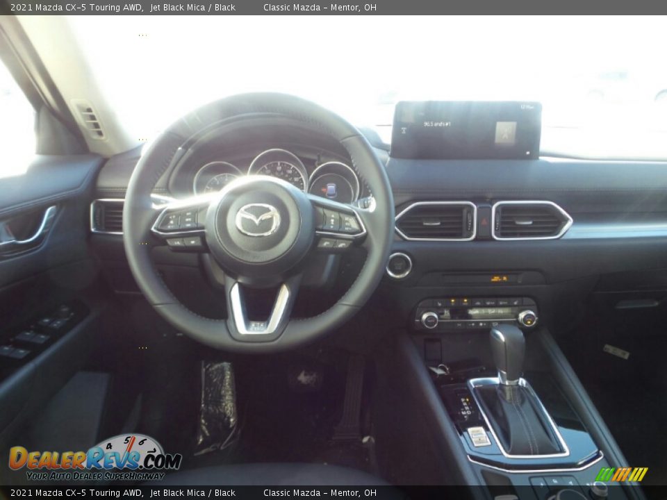 2021 Mazda CX-5 Touring AWD Jet Black Mica / Black Photo #4