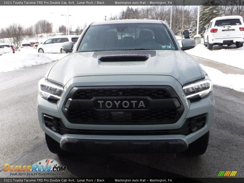 2021 Toyota Tacoma TRD Pro Double Cab 4x4 Lunar Rock / Black Photo #15