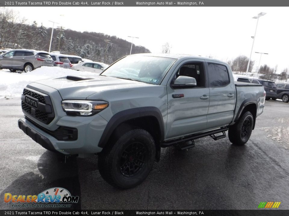 2021 Toyota Tacoma TRD Pro Double Cab 4x4 Lunar Rock / Black Photo #16