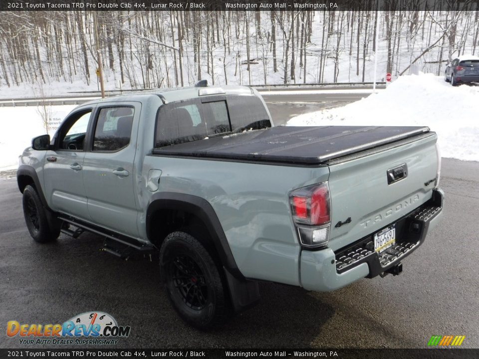 2021 Toyota Tacoma TRD Pro Double Cab 4x4 Lunar Rock / Black Photo #18