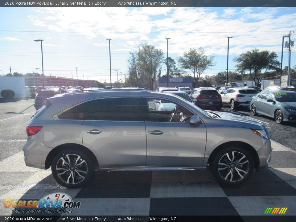 2020 Acura MDX Advance Lunar Silver Metallic / Ebony Photo #3