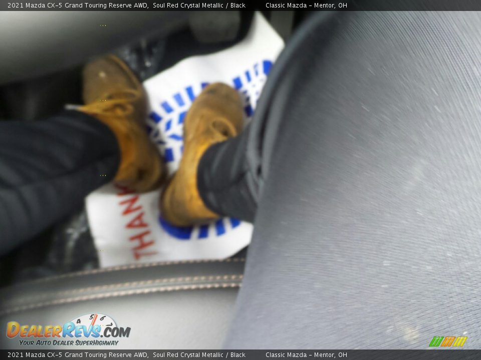 2021 Mazda CX-5 Grand Touring Reserve AWD Soul Red Crystal Metallic / Black Photo #7