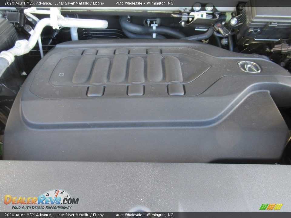 2020 Acura MDX Advance Lunar Silver Metallic / Ebony Photo #6