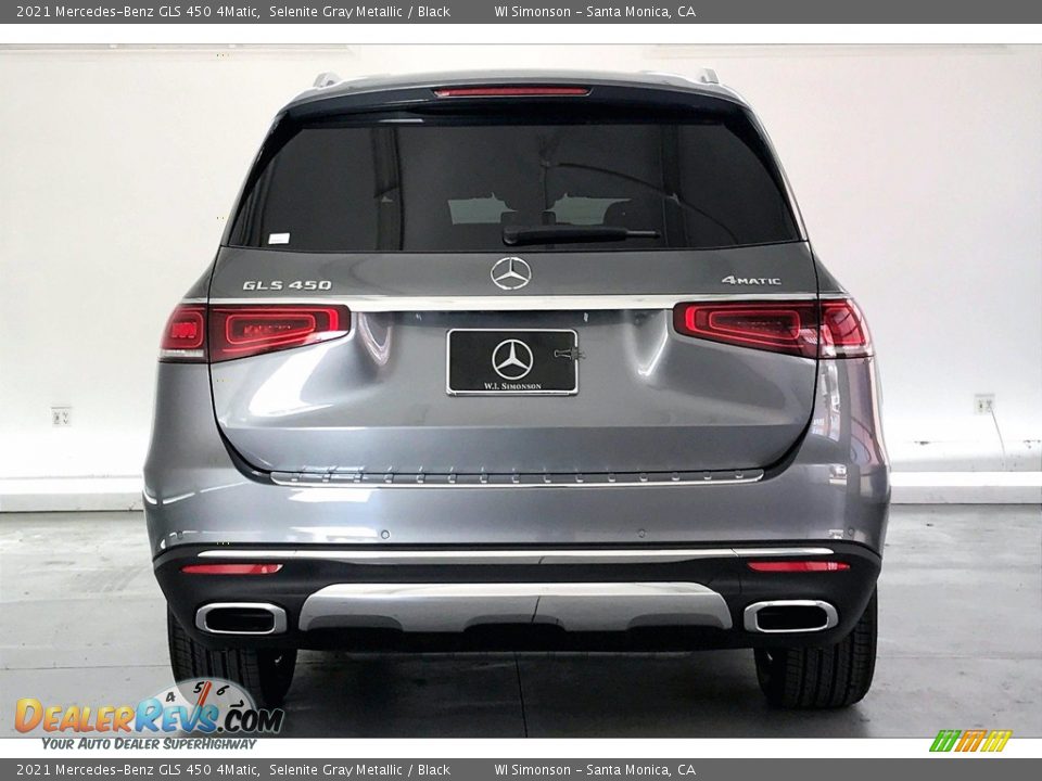 2021 Mercedes-Benz GLS 450 4Matic Selenite Gray Metallic / Black Photo #3