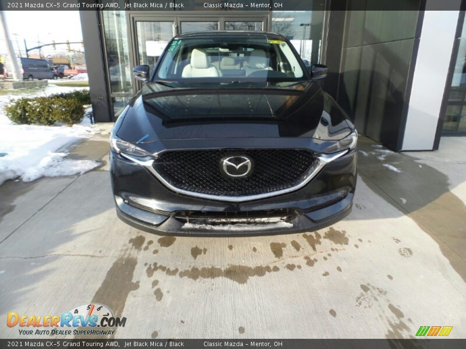 2021 Mazda CX-5 Grand Touring AWD Jet Black Mica / Black Photo #2