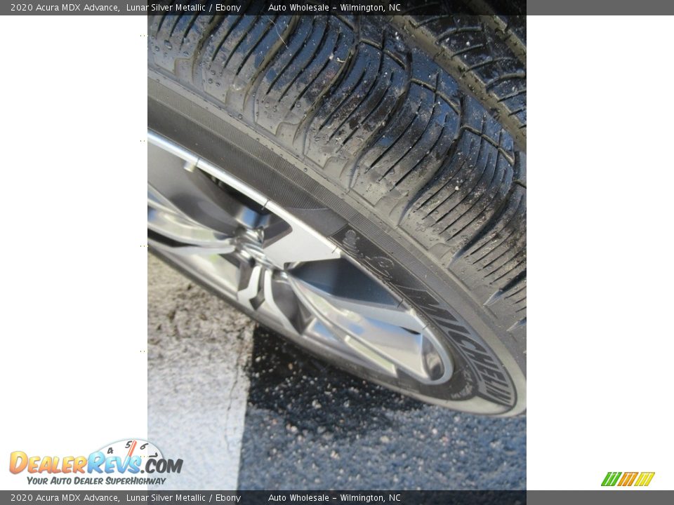 2020 Acura MDX Advance Lunar Silver Metallic / Ebony Photo #8